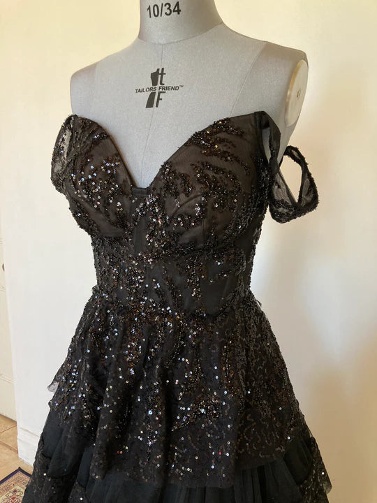 long summer dresses Floral Maxi Dress - Floral Print / XL lx Elegant Black Dress Shirt Size:UK11