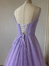 Load image into Gallery viewer, Lilac Galaxy Tulle Dress