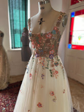 Load image into Gallery viewer, Whimsical Floral Lace Wedding Gown - CUSTOM MADE
