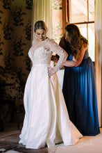 Load image into Gallery viewer, Beaded Corset Couture Gown
