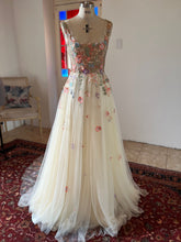Load image into Gallery viewer, Whimsical Floral Lace Wedding Gown - CUSTOM MADE