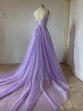 Load image into Gallery viewer, Lilac Galaxy Tulle Dress