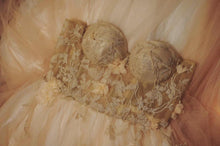 Load image into Gallery viewer, Blush Pink Wedding/Evening Dress with 3D Lace
