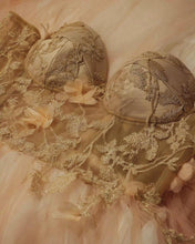 Load image into Gallery viewer, Blush Pink Wedding/Evening Dress with 3D Lace