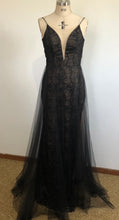 Load image into Gallery viewer, Abstract sequins and Glitter Gown
