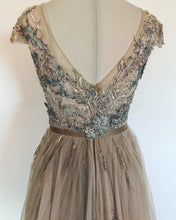 Load image into Gallery viewer, Beige and light gold gown