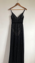 Load image into Gallery viewer, Beaded sheer evening gown