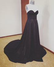 Load image into Gallery viewer, Bustier Glitter Gown