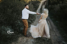 Load image into Gallery viewer, Beige and light gold gown