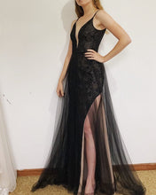 Load image into Gallery viewer, Abstract sequins and Glitter Gown