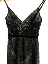 Load image into Gallery viewer, Beaded sheer evening gown