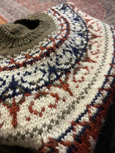 Load image into Gallery viewer, Hand knit Wool Fair Isle Sweaters
