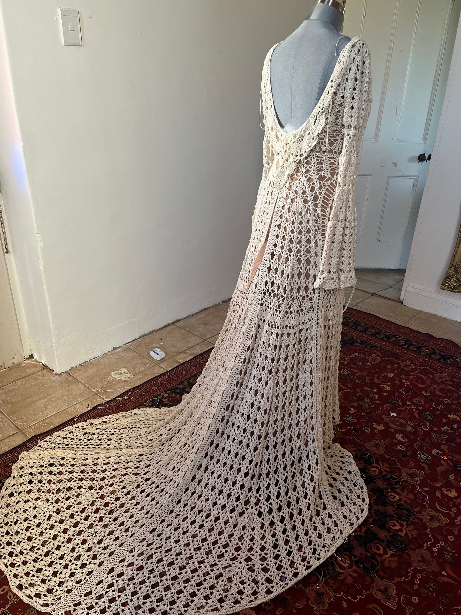 Custom made Crochet Wedding Dresses – KF COUTURE BOUTIQUE