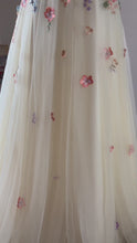 Load and play video in Gallery viewer, Whimsical Floral Lace Wedding Gown - CUSTOM MADE
