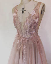 Load image into Gallery viewer, Light Dusty Pink gown
