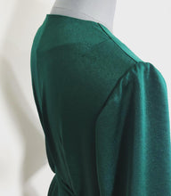 Load image into Gallery viewer, Bridesmaids Satin Wrap Dresses
