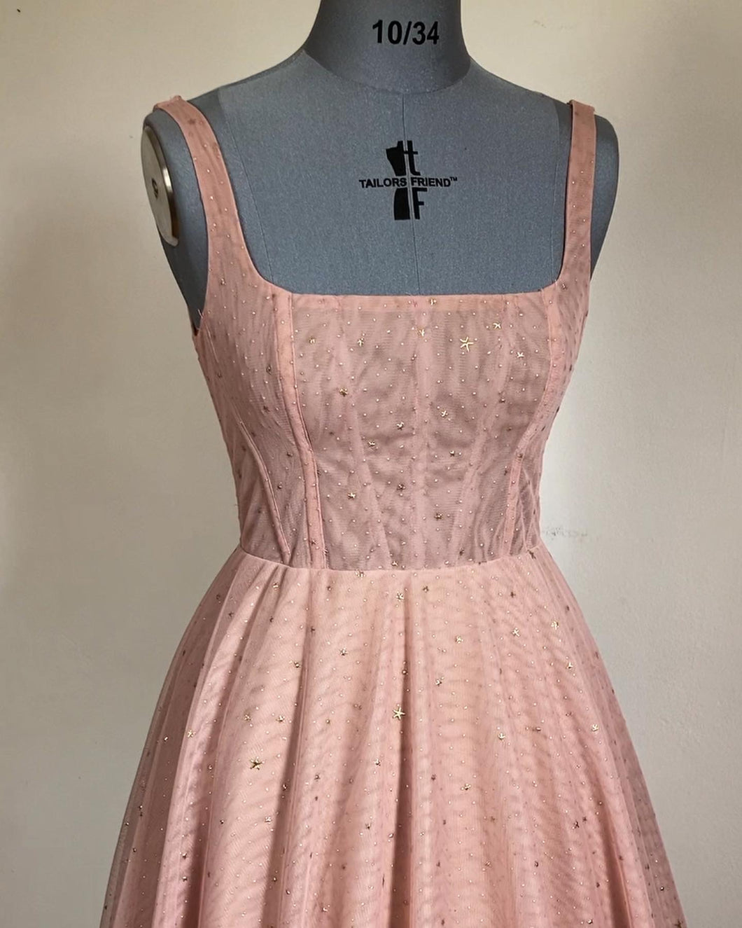 Dusty Pink Stardust Dress