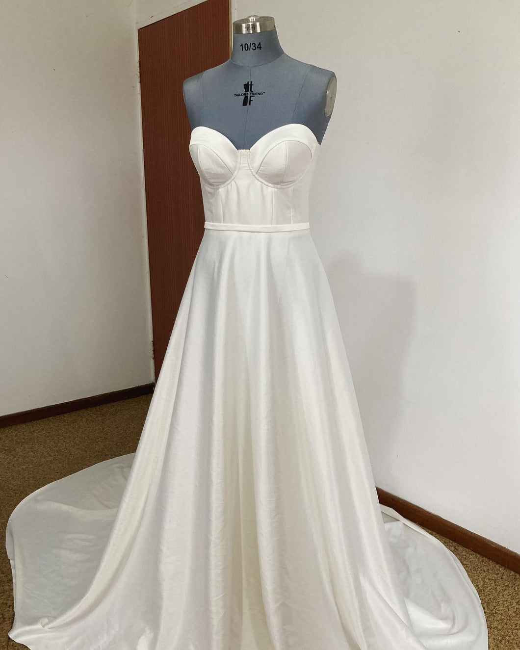 Cream Color Wedding Wear Designer Gown :: ANOKHI FASHION