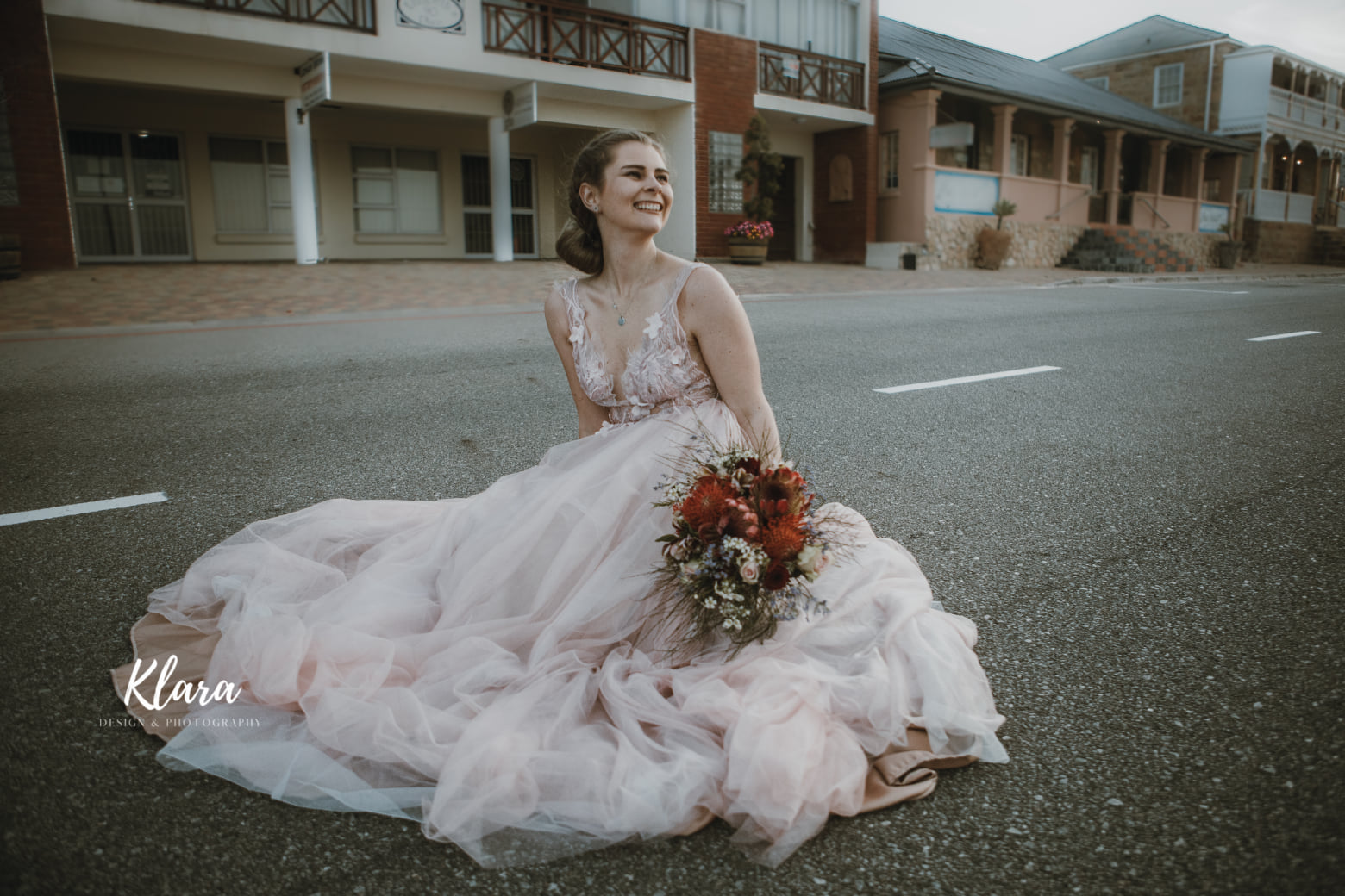 sachin and babi light blue dress Dusty Rose Bridesmaid Dresses in Light & Dark Dusty Pink main image 0
